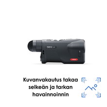 Lataa kuva Galleria-katseluun, Kuvanvakautus takaa selkeän ja tarkan havainnoinnin Pulsar lämpökamera