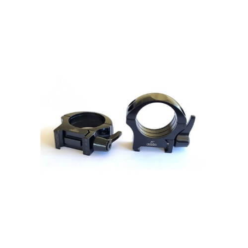 Rusan QR  kiikarirenkaat – 30 mm H12 pikajalka