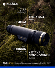 Lataa kuva Galleria-katseluun, Pulsar Telos LRF XT50 lämpökamera
